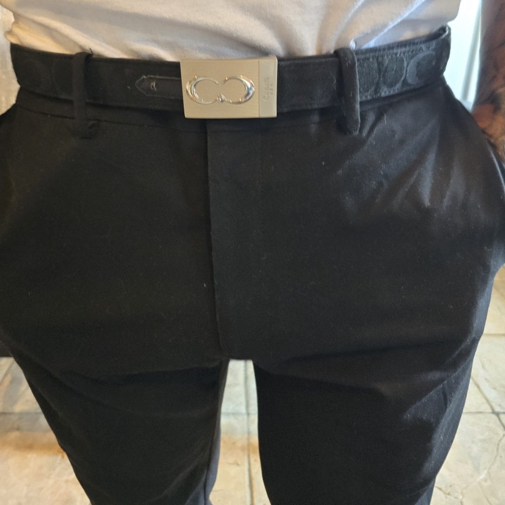 SOLD Coach dressing belt - Picture 4 of 15